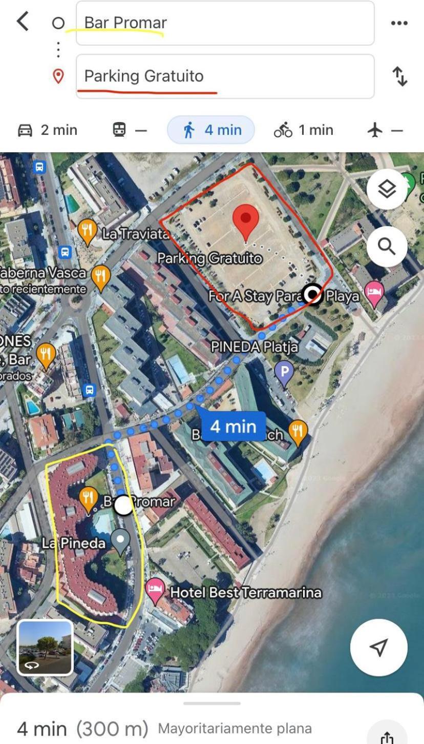 דירות לה פינדה Estudio Con Vistas Al Mar מראה חיצוני תמונה